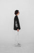 STAMPD Chrome Flame Ls Relaxed Tee Mens Apparel